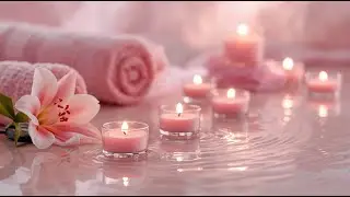 💜 Soft Spa Ambience &ndash; Relaxing Water Sounds & Candlelight for Deep Sleep