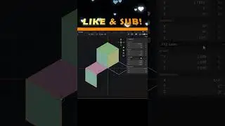 Symmetry of Six - Hexagrams #shorts #geometry #blender #tutorial