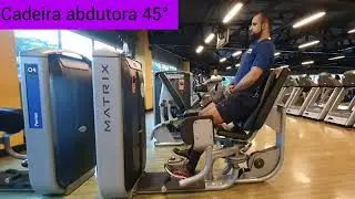 Cadeira abdutora 45°