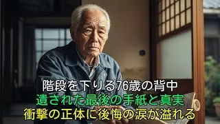【涙腺崩壊】階段を降りる75歳の下請けを笑った一流企業の部長。3日後、彼が遺した「最後の手紙」と衝撃の正体に後悔の涙が止まらない。