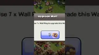 At Last Maxout all walls to Level 17 #clashofclans #games #trending #townhall18
