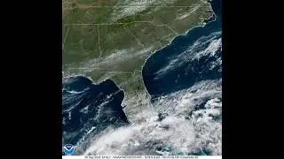 Hurricane Ian Satellite Time Lapse