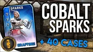 Dirty Bomb | Cobalt Sparks Crafting & 40 Case Opening!