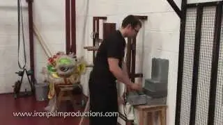 Iron Palm Breaking Demos Sifu Chris Lomas and Students