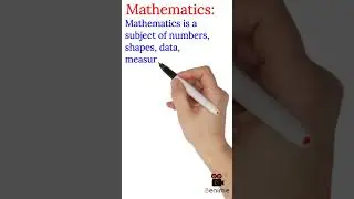 What is Mathematics? Definition of Mathematics?#mathematics #definition #subject