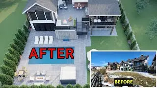 Dream Backyard Makeover 2025 | Pool, Fire Pit & Outdoor Living Walkthrough