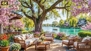 Spring Jazz Caf&eacute; Escape - Relaxing Jazz Music At Spring Coffee Shop Ambience For Study & Work