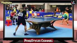 Amateur Long Pips Master vs. Pro Champion: Shocking Duel #tabletennis #longpips