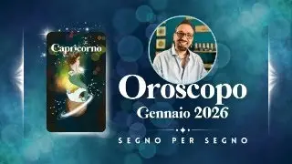 Oroscopo di Gennaio 2026 Segno per Segno a cura di Luca Sansone