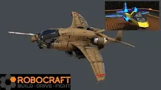 Robocraft Let's Build - airplane