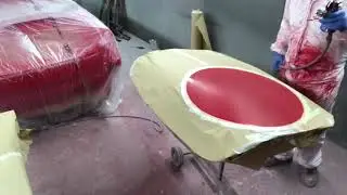 MGB Race car paint, restoration