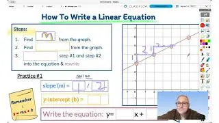 Video Practice 5 Write an Equation from a Line Graph