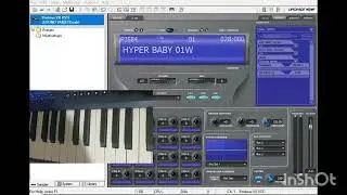 Korg 01W- Emu Proteus
