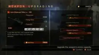 Resident Evil Revelations 2 : Lv.100 Anti-Materiel Rifle AMR with Lv. 20 parts