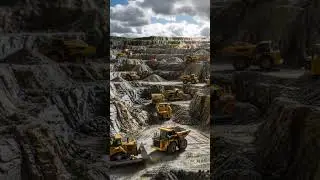 RC Mining Magic! 🤩 Daily Operations at the Miniature Quarry with Heavy Equipment!