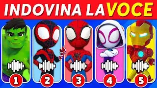 🔊 Indovina SPIDEY dalla loro VOCE 🕷️🦸&zwj;♂️ Quiz su Spidey e i suoi fantastici amici