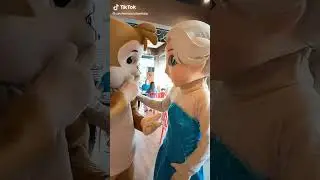 Monkey and Elsa Mascot for Hire!!! 🤎 #mascots #shorts #shortsvideo