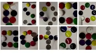 Colour drop mixing, satisfying video #art #stressrelief #colourart #coin #colourart 