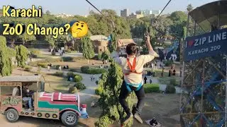 Zip Line Experience😱 | Kuch RishteDaro Se Milwaya Subko | Karachi ZoO Upgradation?🤔