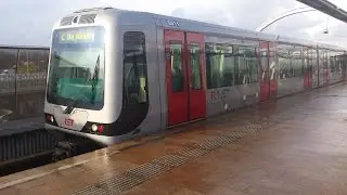 RET Metro 3*Type B (5311 en 5336 na Mid-Life Revisie) vertrekt op Vijfsluizen richting De Akkers