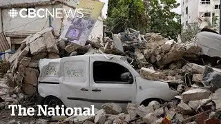 An up-close look at airstrike damage in Lebanon