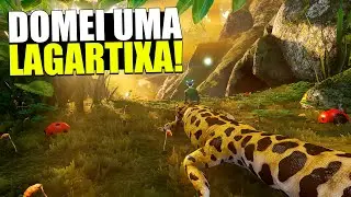 CONSEGUI! DOMEI UMA LAGARTICHA! | Smalland Survival the Wild