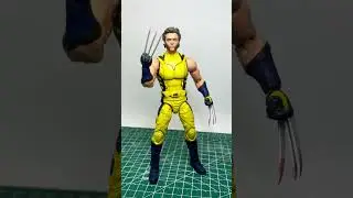 Figura Custom de WOLVERINE de #deadpool3  #retocustolverine #marvel #shortvideo #viral #juguetes