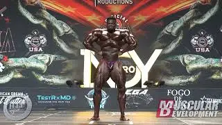 Blessing Awodibu | 1st Place | 2022 Indy Pro Winning Posng Routine 4K