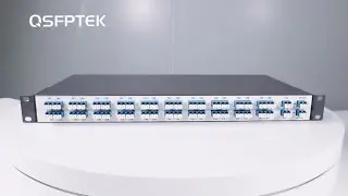 40 Channels Passive DWDM Mux Demux | QSFPTEK