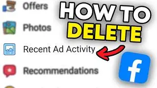 How to EASILY Delete Recent Ad Activity on Facebook (FULL 2025 Guide)