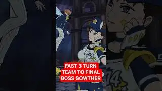 FAST 3 TURN CLEAR! FINAL BOSS GOWTHER | 7DS Grand Cross #shorts