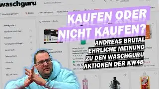 🚗✨AUTOPFLEGE-SCHNAPPER KW48/2025 &ndash; Die besten Waschguru-Angebote: Gyeon, ADBL, Sonax...
