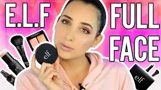 FULL FACE USING ONLY E.L.F. PRODUCTS!! | Mar