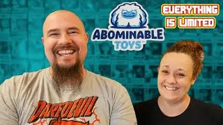 Limited Edition Abominable Toys Chomp, Pins, and Stickers
