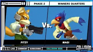 Collision 2025 &mdash; четвертьфинал победителей &mdash; Fitzy (Fox) против Magi (Falco) &mdash; Super Smash Bros. ...
