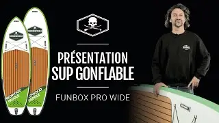 Paddle gonflable FUNBOX PRO WIDE de Redwoodpaddle