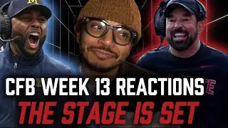 WEEK 13 REACTION: Oregon DESTROYS USC + OSU & Michigan Handle Business THE GAME LOOMING