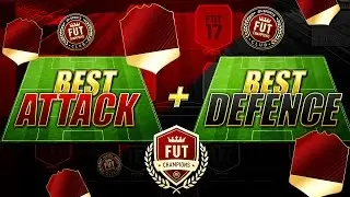 FIFA 17 FUTCHAMPIONS - BEST ATTACK + BEST DEFENCE FORMATION - BEST INSTRUCTIONS + TACTICS TUTORIAL !