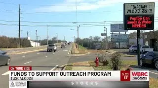 Funds to support outreach program in Tuscaloosa
