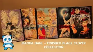 Manga Shelving + Finished Black Clover Collection