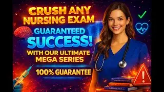 ALL IN ONE MEGA SERIES for NORCET & All NURSING COMPETITIVE EXAMS, Complete Preparation for success