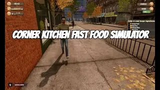 Corner Kitchen Fast Food Simulator Demo | INDIE GAME | NO COMMENTARY