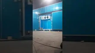 Cold storage 50 ton dan ABF 5 ton. Aplikasi untuk ayam...