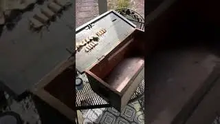 Trunk into a table makeover 😍 