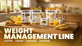 OBEN Weight Management Line | Smart support for your metabolism, appetite, and daily habits