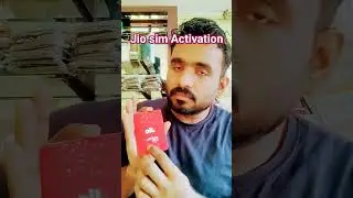 How to Activate jio Sim #viral #trending #shortvideo #reels #malayalam #shorts #short #india #jio