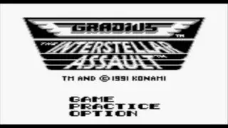 Gradius - The Interstellar Assault (Gameboy)