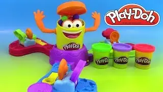 Play Doh Gob' Fou Pâte à modeler ♥ Play Doh Launch Game ♥ Play-Doh Zampa Bolas