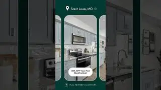 Spacious 1, 2 & 3-Bedroom Apartments in St. Louis - 50% OFF Your First Month's Rent #stlouisrentals
