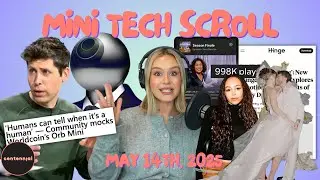 Sam Altman Orb Mini mockery, Spotify podcast 'plays' + Hinge launches on Substack